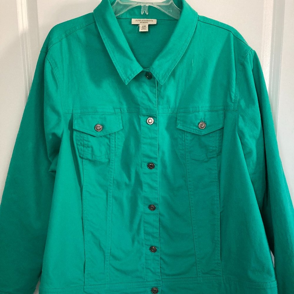 Appleseeds Jean Jacket - Size 2X